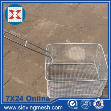 Metal Storage Basket with Handle