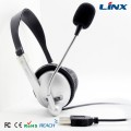 Casque pour centre d&#39;appels Casque flexible avec micro