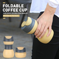 Vente chaude réutilisable tasse de café en plein air Silicone tasse