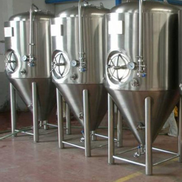 Brewery Cylindrically Conical Beer Fermentation Tank CCT