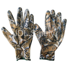 Polyester Knitted Work Glove with Nitrile Dipping (N1561-4)