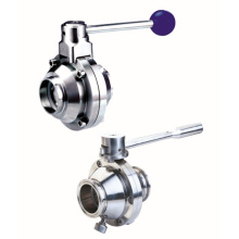 Sanitary Stainless Steel Butterfly Ball Valve