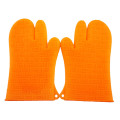 silicone grill mitts Hand heat gloves