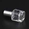 10ml Roll on Square Bottle with Metallized Colored Cap