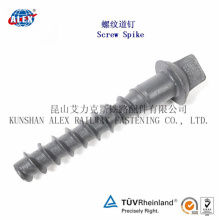 Screw Spike for Railway Sleeper (High Tension Screw Spike coach screw)