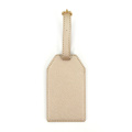 Logotipo personalizado personalizado em branco PVC Leather Bagage Tag