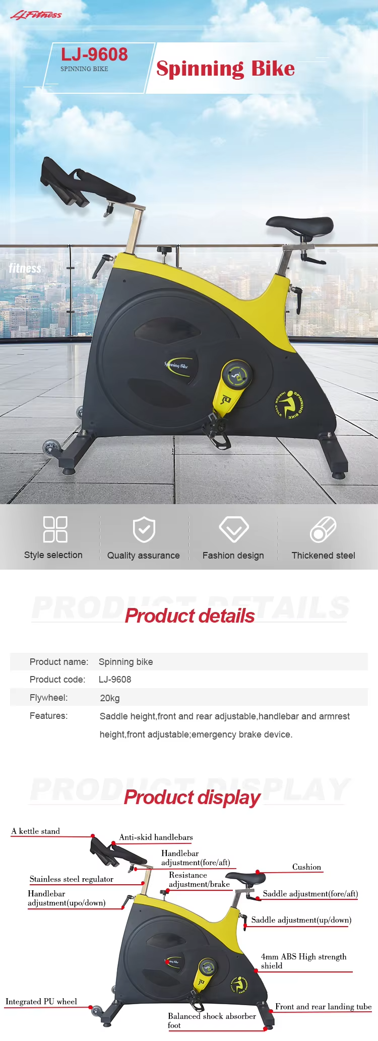 Commercial Spin Bike Commercial Spin Bike