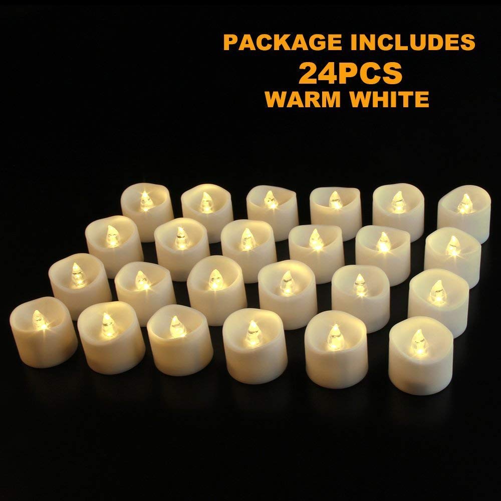 LED tea lights candles