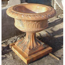 Stone Carving Marble Flowerpot