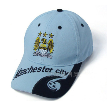 Manchester city cap sports soccer cap cotton embroidery hat