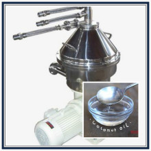 Centrífuga de disco Máquina de separação de filtro de óleo de coco virgem Centrífuga de óleo