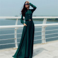 Women Latest Long Sleeve Plus Size Maxi Dress (Dress 146)