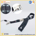 Embossed silicone rubber logo printing lanyard