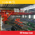 Overhead Crane with Rotatable Electromagnetic Spreader