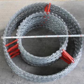 hot dip galvanized double loop razor barbed wire