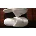 Hotel de 5 estrelas White Velour Close Toe Slipper