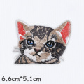 Cute Cat Patches Parche de bordado 3D de alta calidad