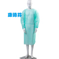 Disposable Green Waterproof Disposable Isolation Gown