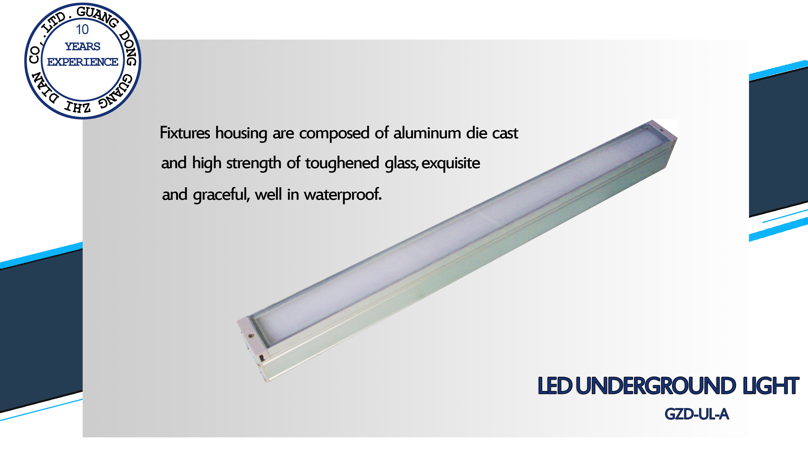 led inground light details