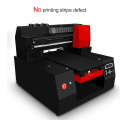 RFZZ2C UV Flatbed Printer Double XP600 Inkjet Printing Machine With CMYK White Gloss UV inks System