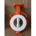 Two Shaft Butterfly Valve with PTFE Lined Disc