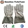 Kevlar Stitching Goat Leather Gants de travail TIG avec cuir de vache Split