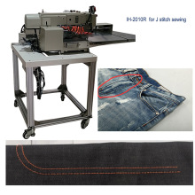 Computerized Automatic Sewing Machines Jeans Fly J Stitch