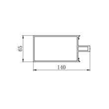 Multi cavities Aluminium curtain wall panel extruding dies