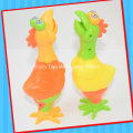 Plastic Easter Chick Duck Toy con caramelo