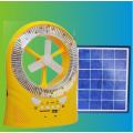 Solar Mini Kühlventilator mit LED Licht und Radio Funktion