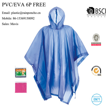 pvc peva chuva poncho ecológico