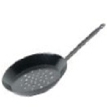 Carbon Steel Grilling Skillet with Finger Grip Handle