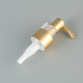 shampoo body lotion 24/410 28/410 UV coating metallized gold color glass bottle stopper lotion pump top cap mould