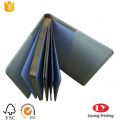 Luxury promotional leather gift notebook printing