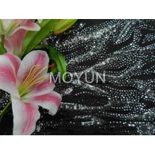 Broderie de sequin noir Fashion