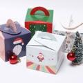 Christmas Festival Paper Boxes Candy Cookies Cake Box