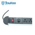 American 4 Outlets power strip with USB ports