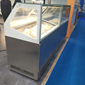 6 Pans Gelato ice cream Display Cabinet