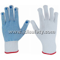 Guante de nylon con PVC puntos Palma (S5103-2)