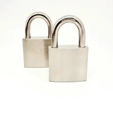 Chave eletrônica de segurança Smart Stainless Aço Padlock