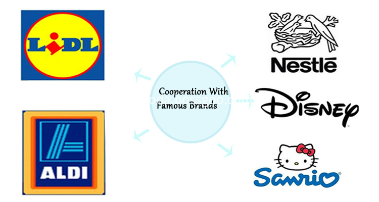 Cooperation with famous brands-1