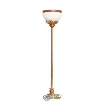 Dollhouse miniature floor lamp with LED