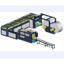 Máquina cruzada de papel de copago A4 con máquina de embalaje/envasado de papel A4