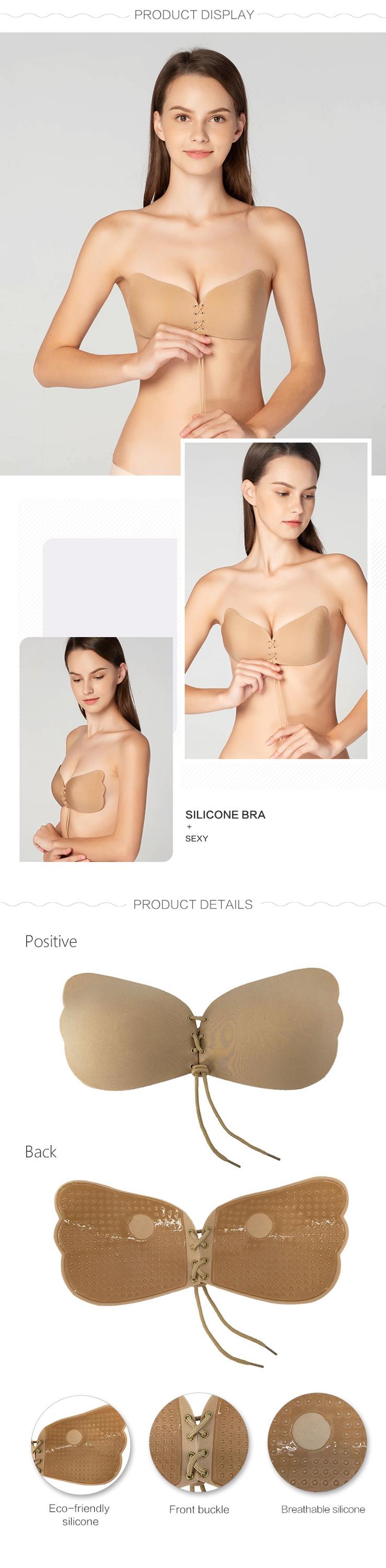 Strapless bra detail