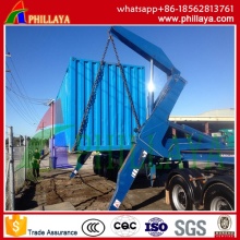 3 Axles Semi Side Loader Container Trailer