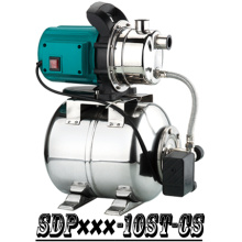 (SDP800-10S-CS) Garden Self-Priming Jet Booster Pump with Steel Tank