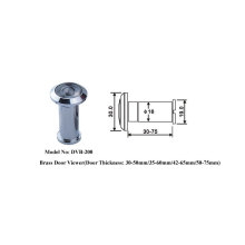 Visionneuse de porte en laiton de 200 degrés avec couverture d&#39;intimité