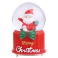 Santa Claus resina Bola de cristal Decoración del hogar