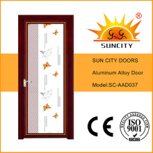Factory Price Top Sales Single Swing Glass Aluminum Doors (SC-AAD037)