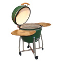 Grelhador Kamado de 18 &quot;com perna de aço inoxidável